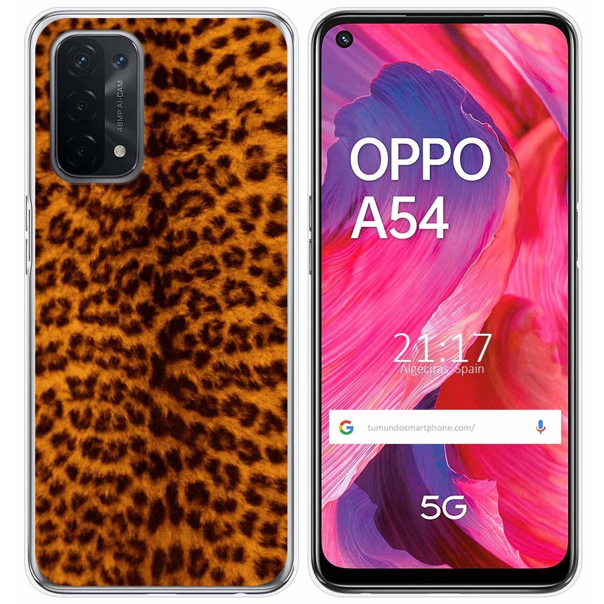 Funda Gel Tpu para Oppo A54 5G / A74 5G diseño Animal 03 Dibujos