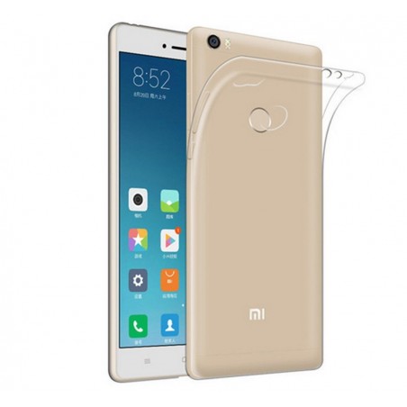 Funda Gel Tpu Fina Ultra-Thin 0,3mm Transparente para Xiaomi Mi Max 2