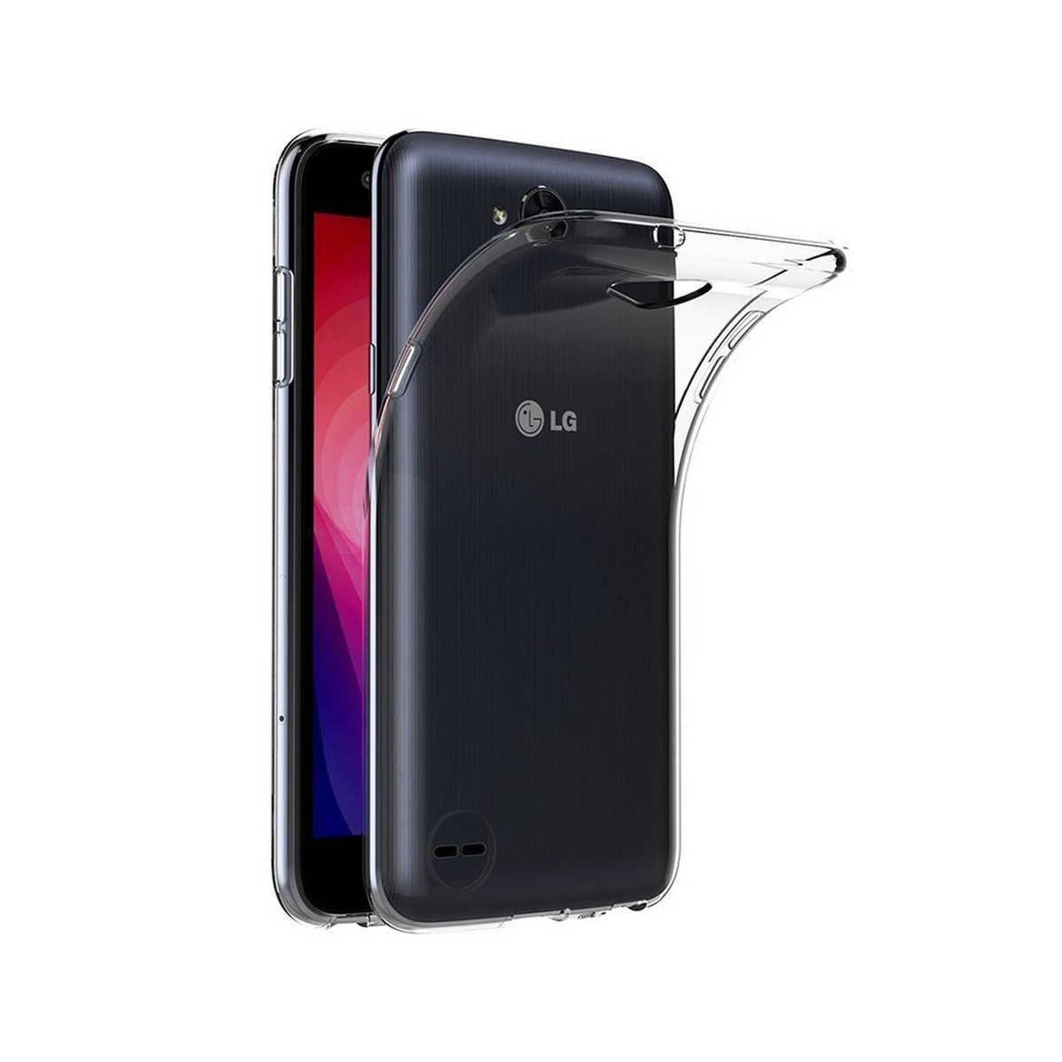 Funda Gel Tpu Fina Ultra-Thin 0,3mm Transparente para Lg X Power 2