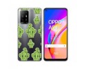 Funda Gel Transparente para Oppo A94 5G diseño Cactus Dibujos