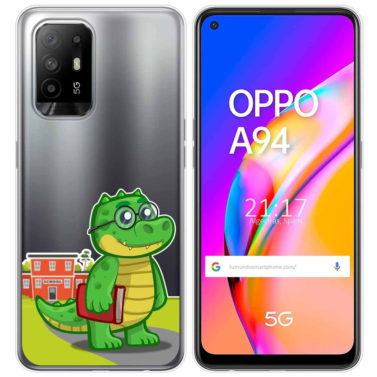 Funda Gel Transparente para Oppo A94 5G diseño Coco Dibujos