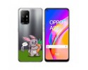 Funda Gel Transparente para Oppo A94 5G diseño Conejo Dibujos