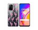 Funda Gel Transparente para Oppo A94 5G diseño Flamenco Dibujos