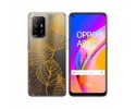 Funda Gel Transparente para Oppo A94 5G diseño Hojas Dibujos