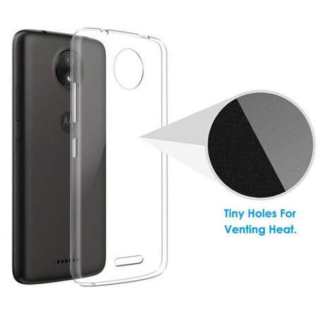 Funda Gel Tpu Fina Ultra-Thin 0,3mm Transparente para Motorola Moto C