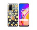 Funda Gel Transparente para Oppo A94 5G diseño Piña Dibujos