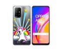 Funda Gel Transparente para Oppo A94 5G diseño Unicornio Dibujos