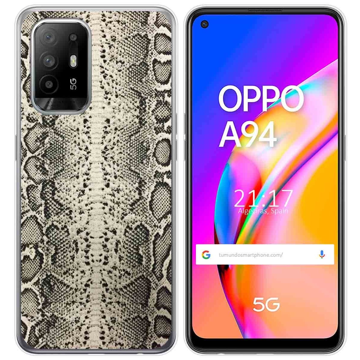 Funda Gel Tpu para Oppo A94 5G diseño Animal 01 Dibujos