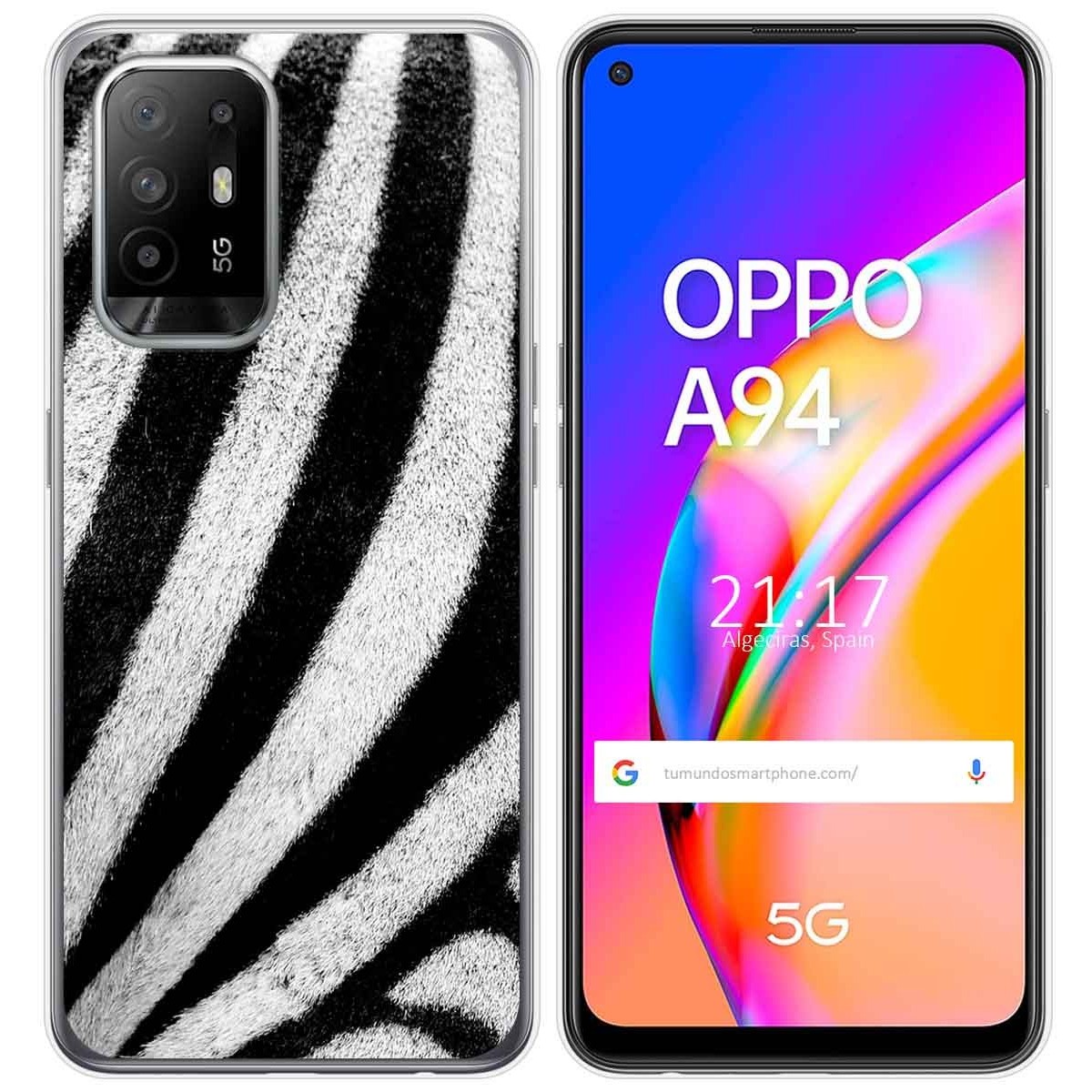Funda Gel Tpu para Oppo A94 5G diseño Animal 02 Dibujos