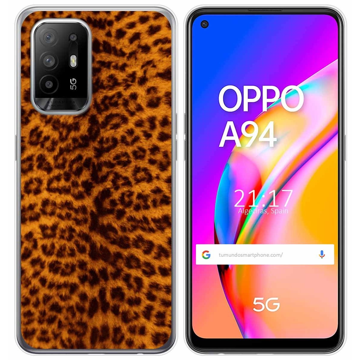 Funda Gel Tpu para Oppo A94 5G diseño Animal 03 Dibujos