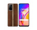Funda Gel Tpu para Oppo A94 5G diseño Cuero 01 Dibujos