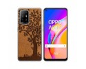 Funda Gel Tpu para Oppo A94 5G diseño Cuero 03 Dibujos