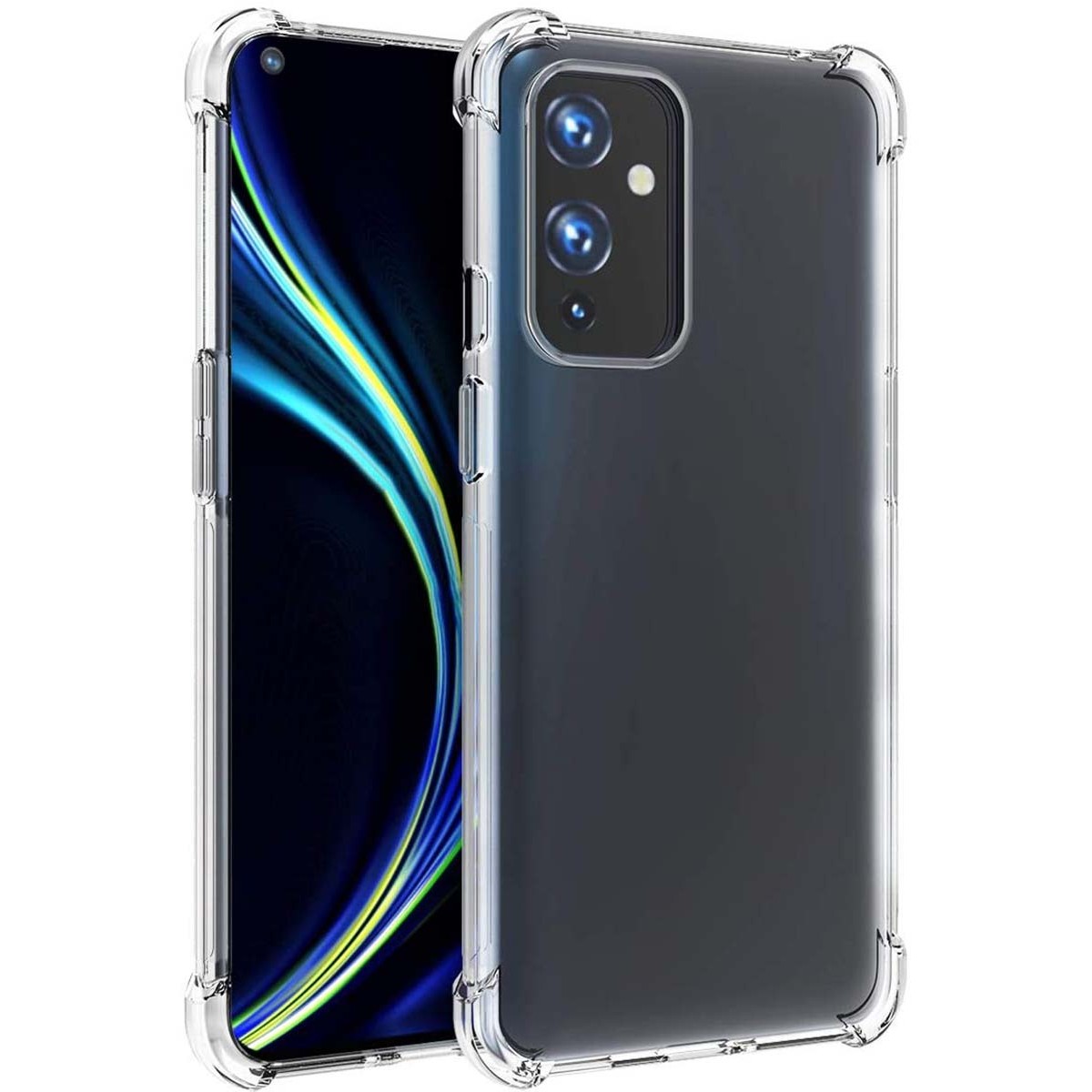 Funda Gel Tpu Anti-Shock Transparente para OnePlus 9 5G