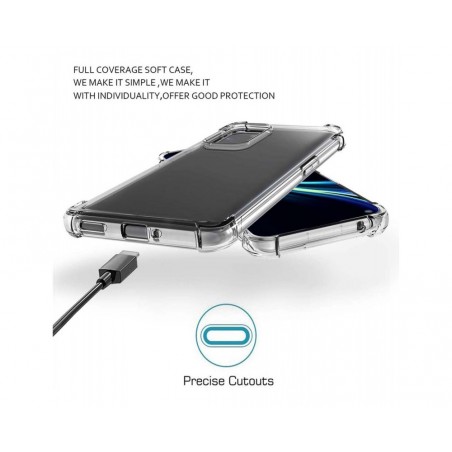 Funda Gel Tpu Anti-Shock Transparente para OnePlus 9 5G