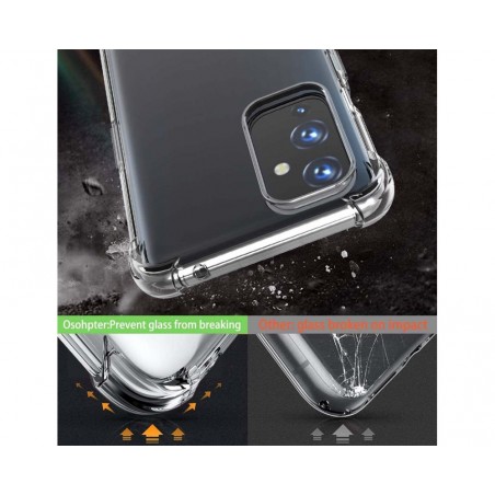Funda Gel Tpu Anti-Shock Transparente para OnePlus 9 5G