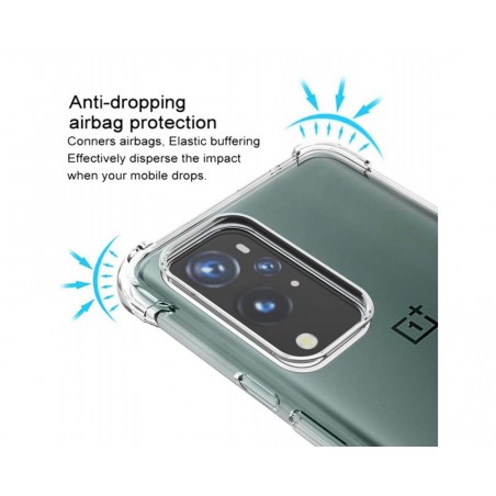 Funda Gel Tpu Anti-Shock Transparente para OnePlus 9 Pro 5G