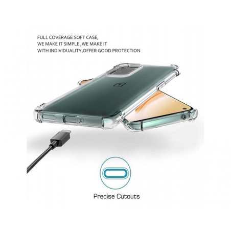 Funda Gel Tpu Anti-Shock Transparente para OnePlus 9 Pro 5G