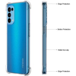 Funda Gel Tpu Anti-Shock Transparente para Oppo A54 5G / A74 5G 2