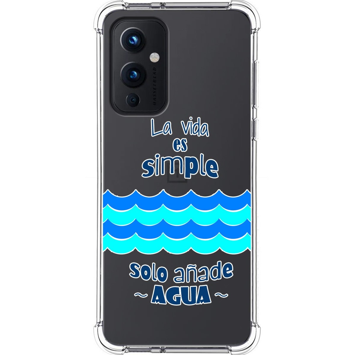 Funda Silicona Antigolpes para OnePlus 9 5G diseño Agua Dibujos