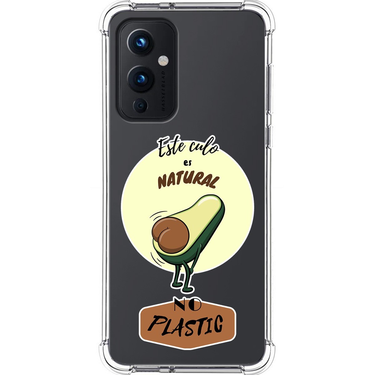 Funda Silicona Antigolpes para OnePlus 9 5G diseño Culo Natural Dibujos