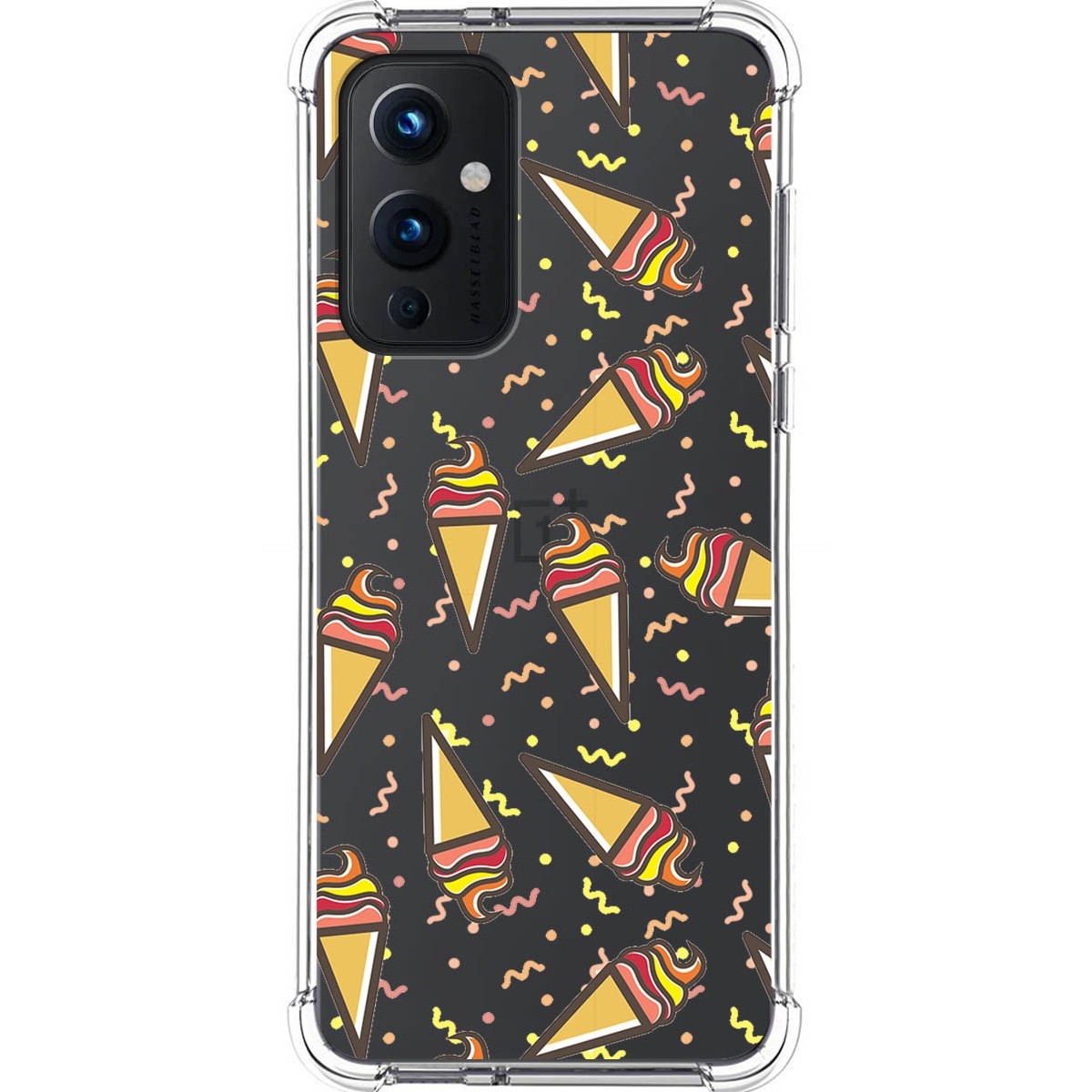 Funda Silicona Antigolpes para OnePlus 9 5G diseño Helados Dibujos
