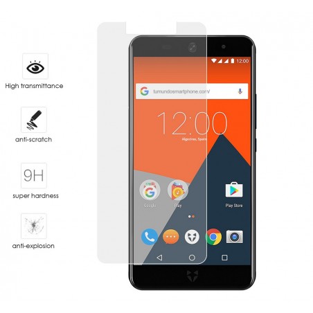 Protector Cristal Templado para Wileyfox Swift 2 Vidrio