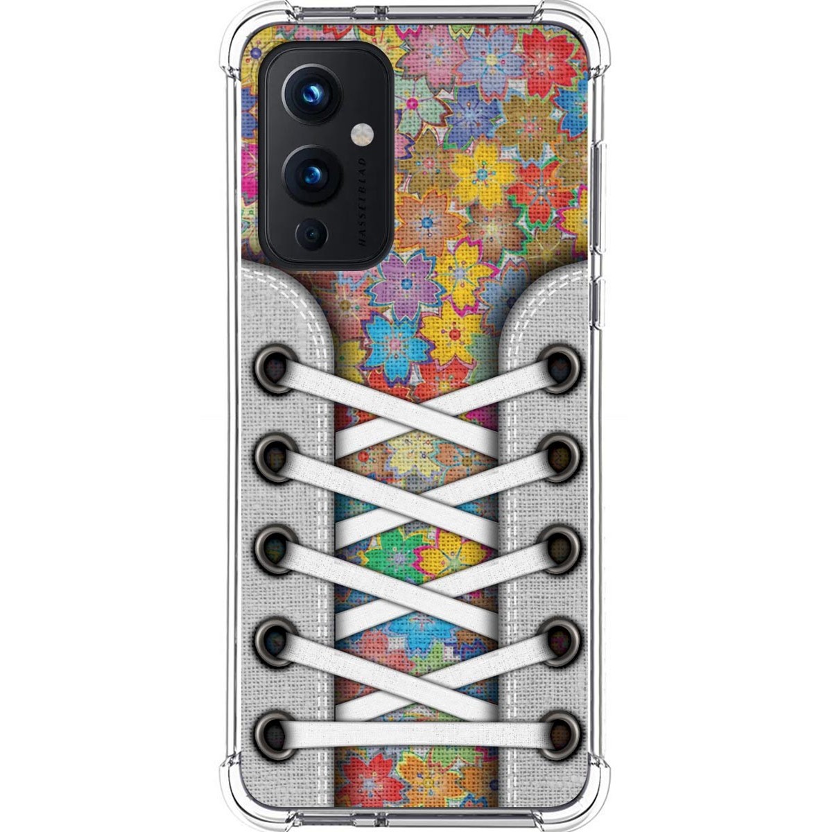 Funda Silicona Antigolpes para OnePlus 9 5G diseño Zapatillas 05 Dibujos