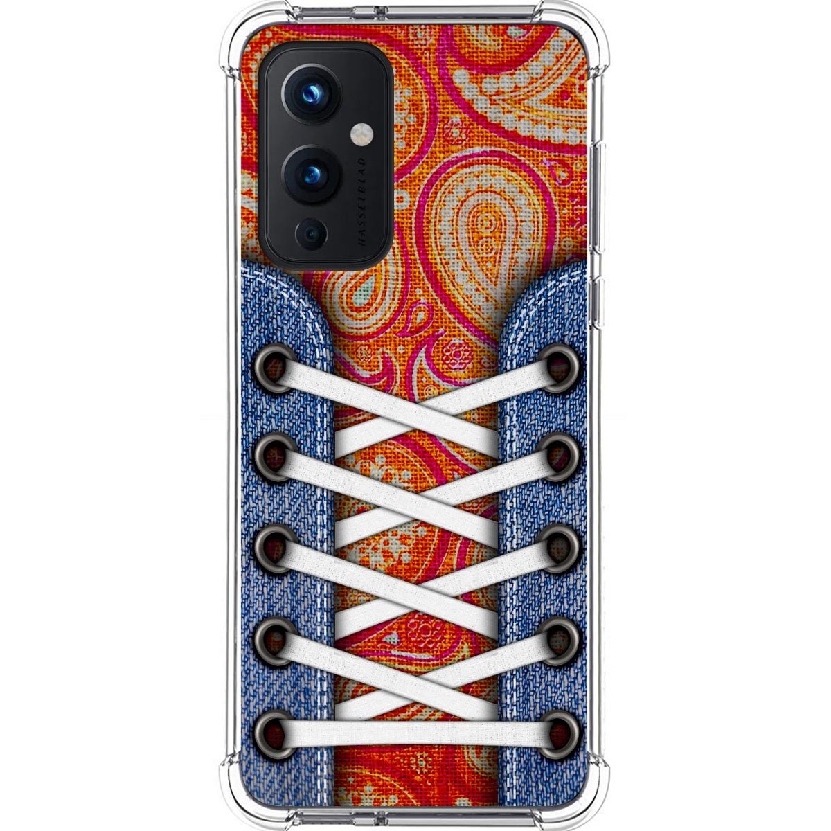 Funda Silicona Antigolpes para OnePlus 9 5G diseño Zapatillas 10 Dibujos