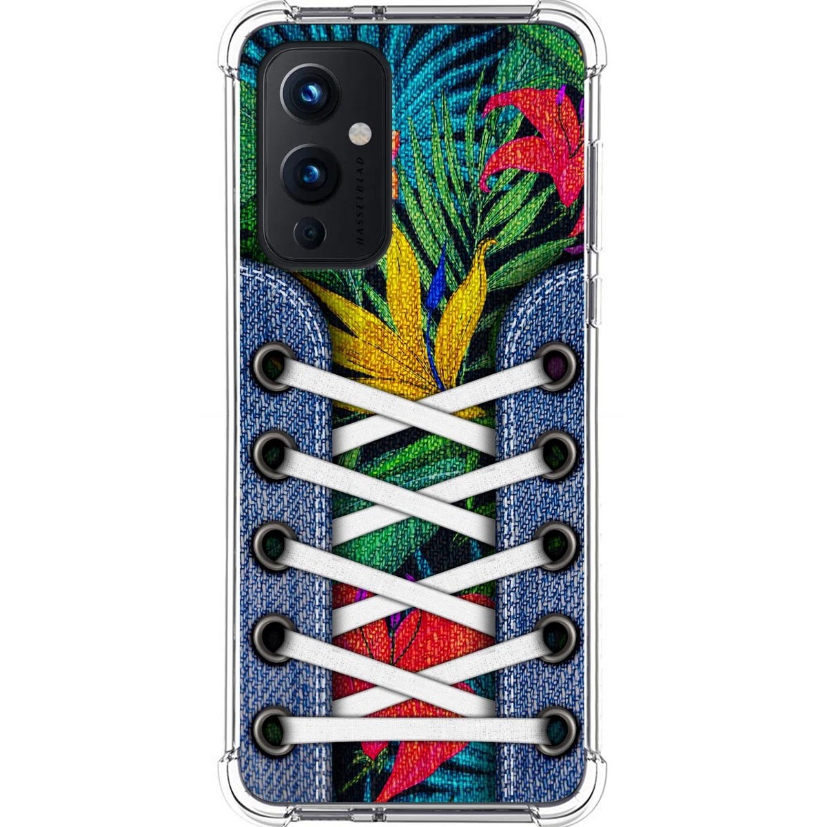 Funda Silicona Antigolpes para OnePlus 9 5G diseño Zapatillas 12 Dibujos