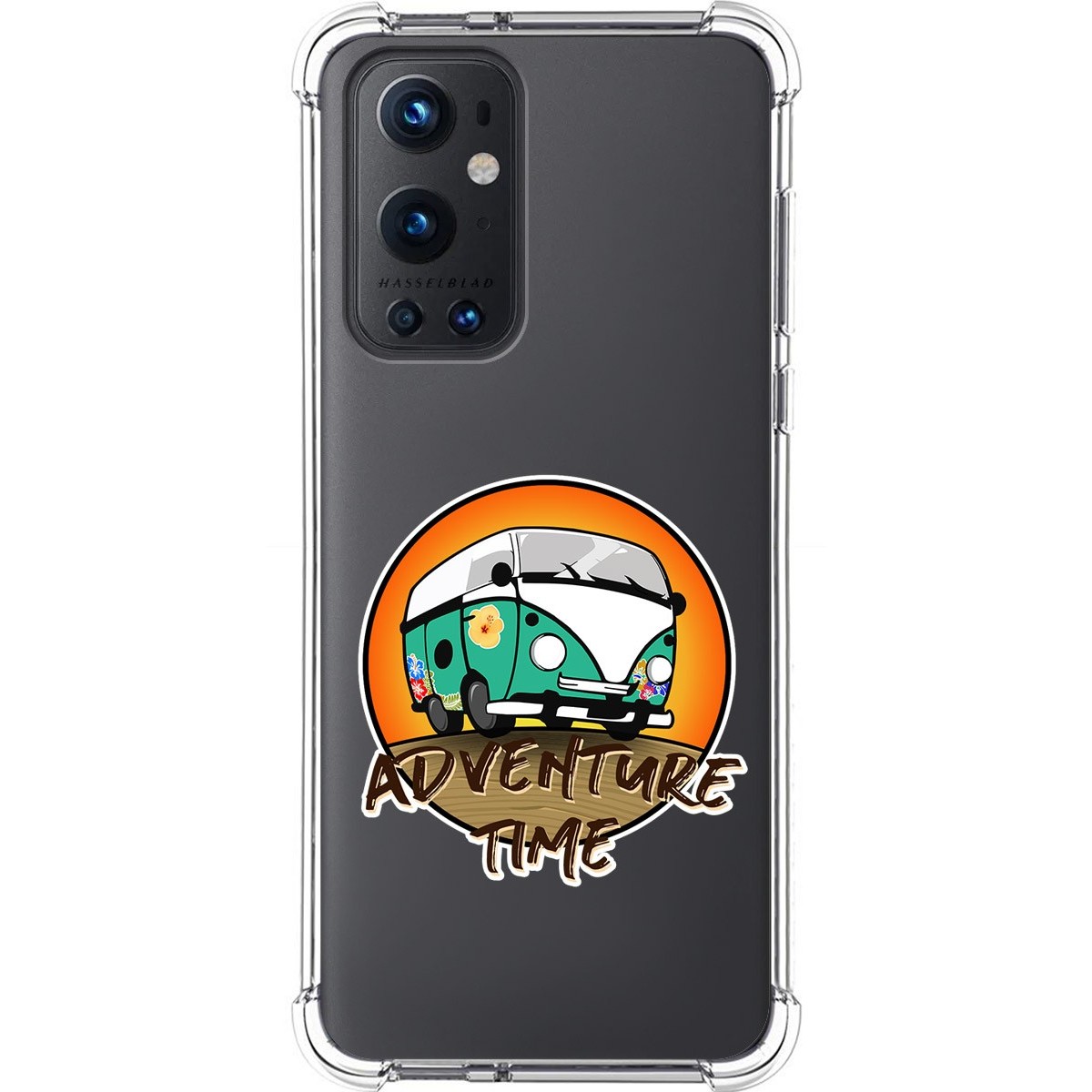 Funda Silicona Antigolpes para OnePlus 9 Pro 5G diseño Adventure Time Dibujos