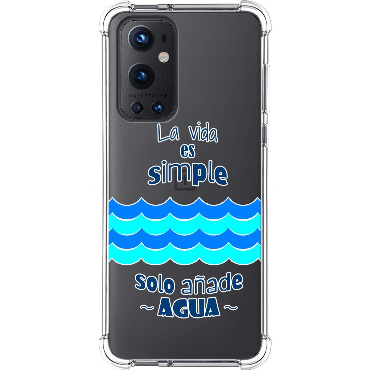 Funda Silicona Antigolpes para OnePlus 9 Pro 5G diseño Agua Dibujos