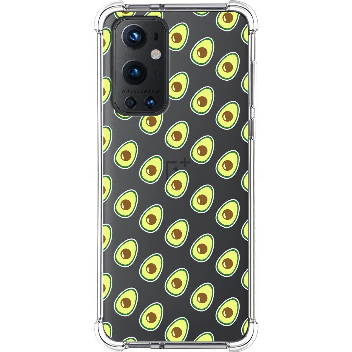 Funda Silicona Antigolpes para OnePlus 9 Pro 5G diseño Aguacate Dibujos