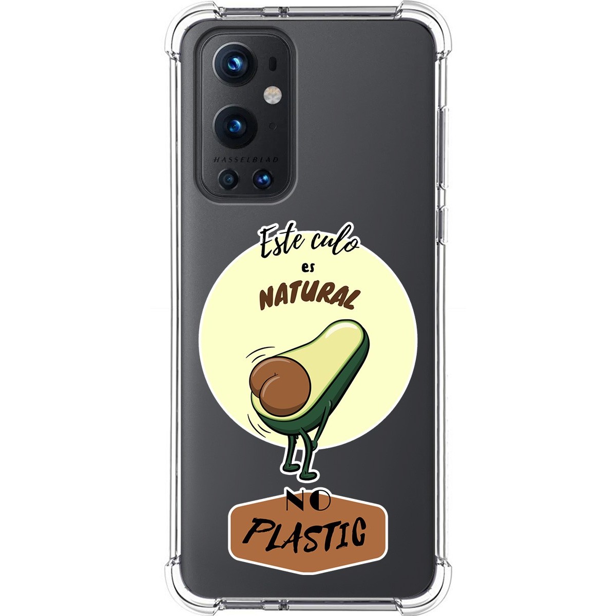 Funda Silicona Antigolpes para OnePlus 9 Pro 5G diseño Culo Natural Dibujos