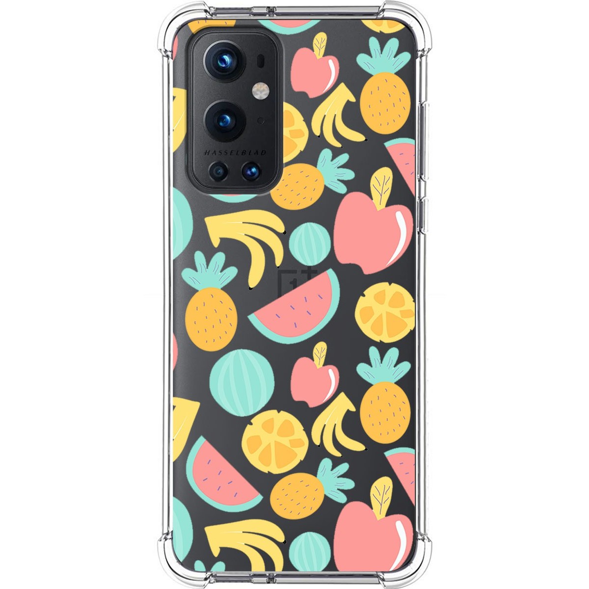 Funda Silicona Antigolpes para OnePlus 9 Pro 5G diseño Frutas 02 Dibujos