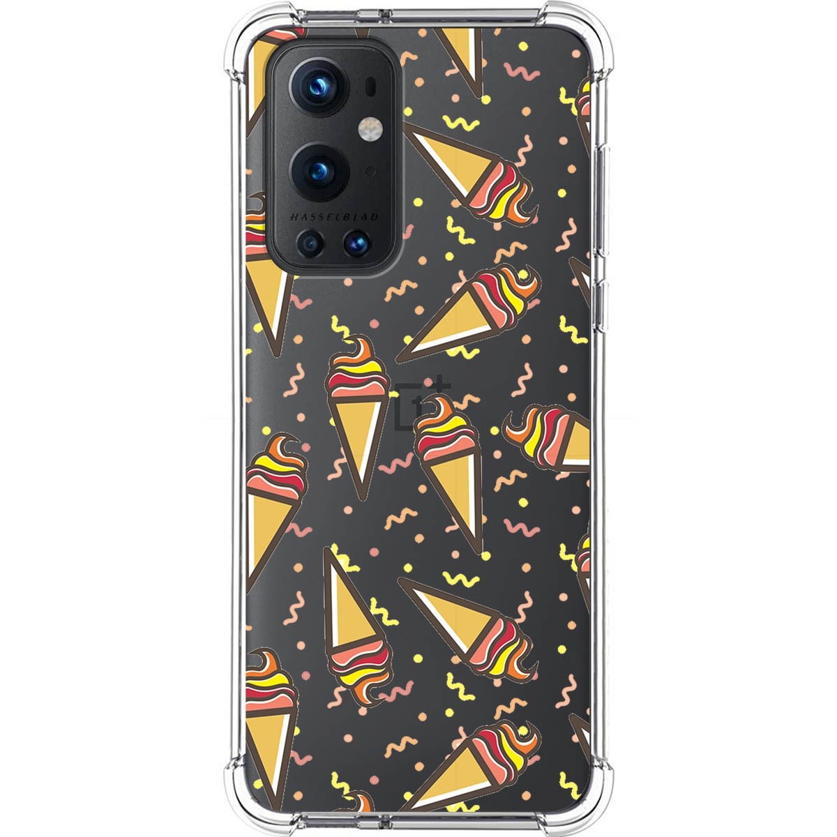 Funda Silicona Antigolpes para OnePlus 9 Pro 5G diseño Helados Dibujos