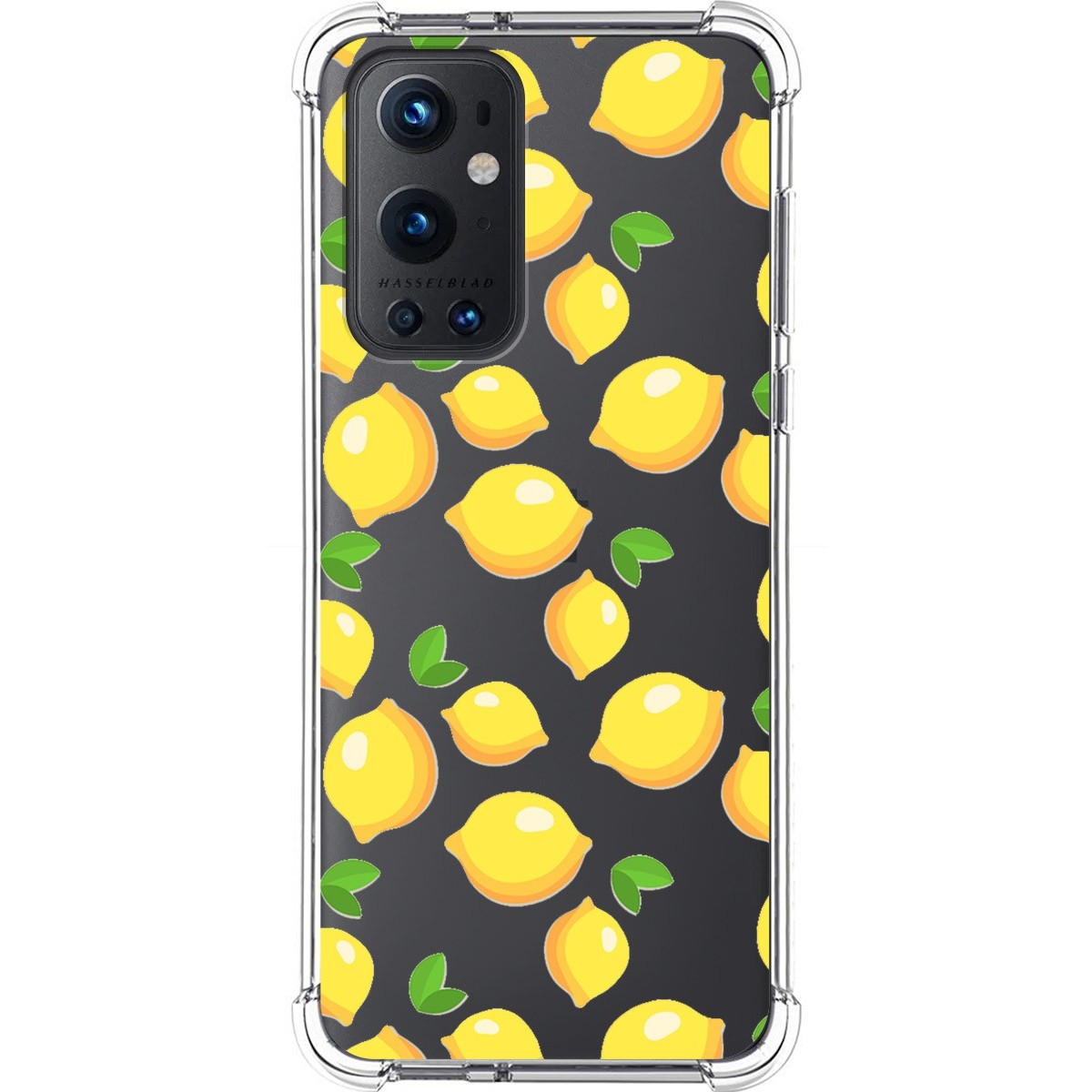 Funda Silicona Antigolpes para OnePlus 9 Pro 5G diseño Limones Dibujos