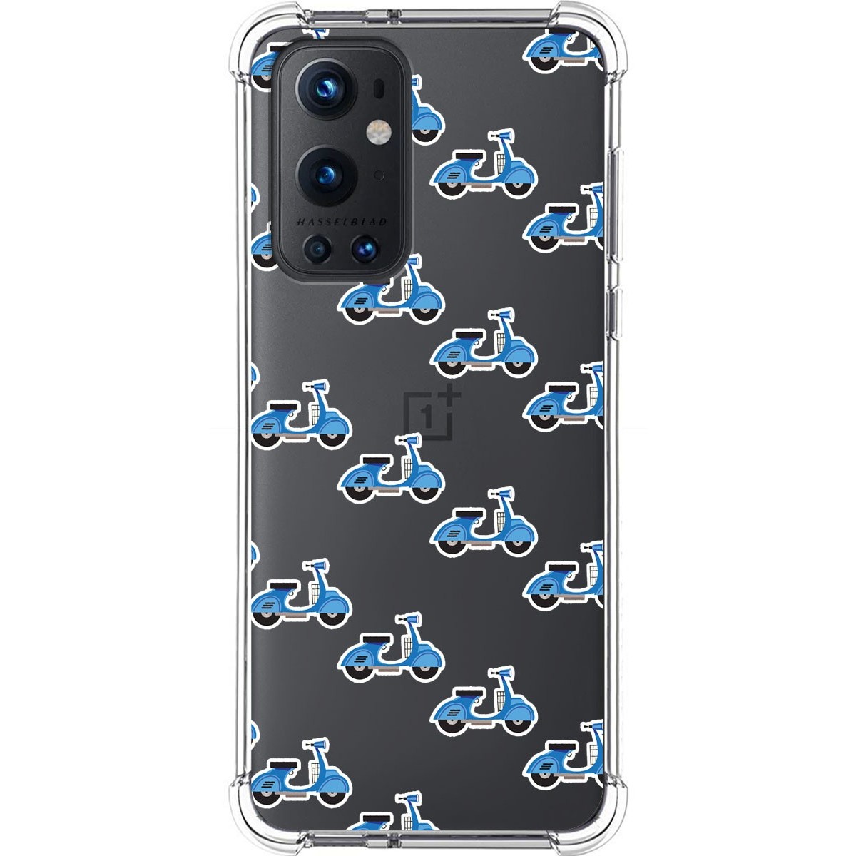 Funda Silicona Antigolpes para OnePlus 9 Pro 5G diseño Scooter Dibujos