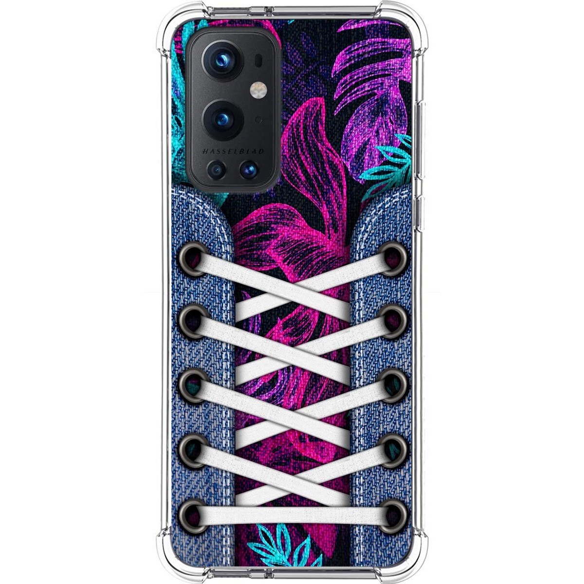 Funda Silicona Antigolpes para OnePlus 9 Pro 5G diseño Zapatillas 07 Dibujos