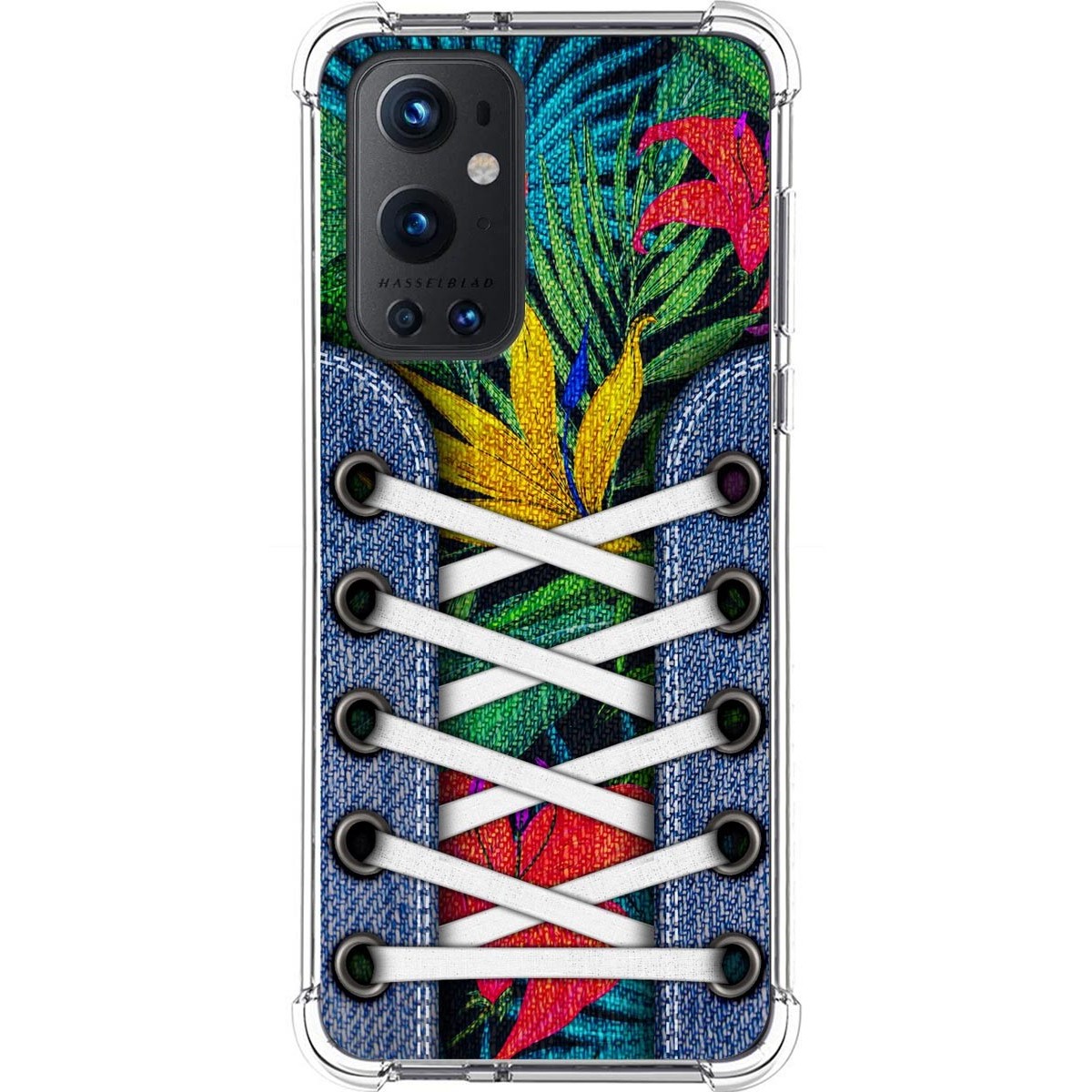 Funda Silicona Antigolpes para OnePlus 9 Pro 5G diseño Zapatillas 12 Dibujos