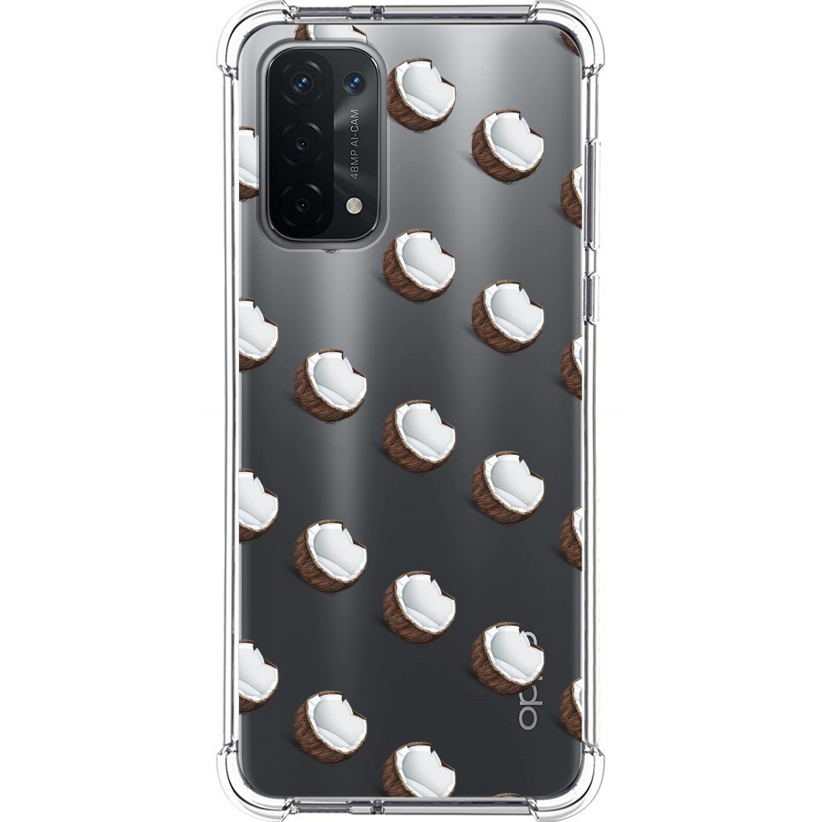 Funda Silicona Antigolpes para Oppo A54 5G / A74 5G diseño Cocos Dibujos