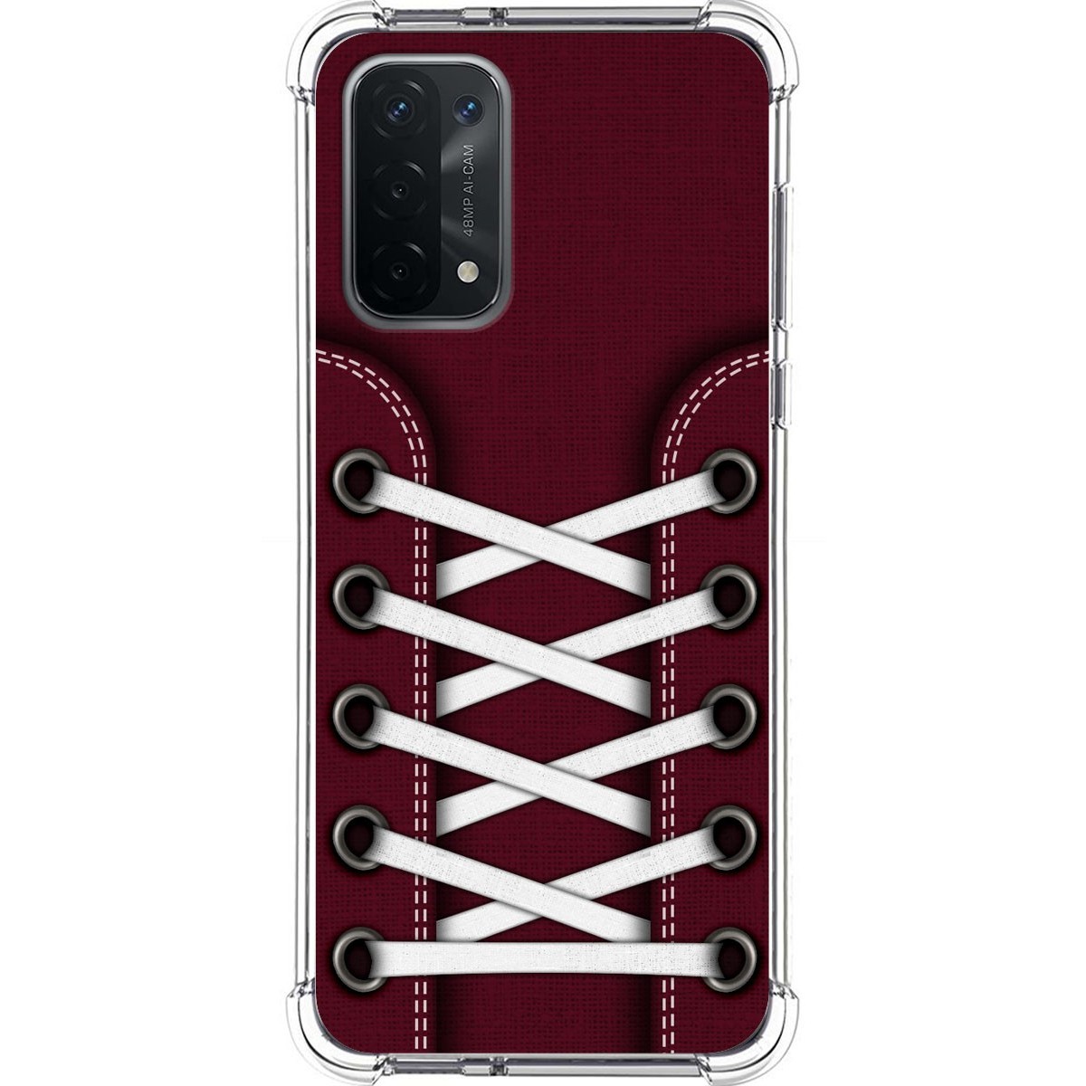 Funda Silicona Antigolpes para Oppo A54 5G / A74 5G diseño Zapatillas 17 Dibujos
