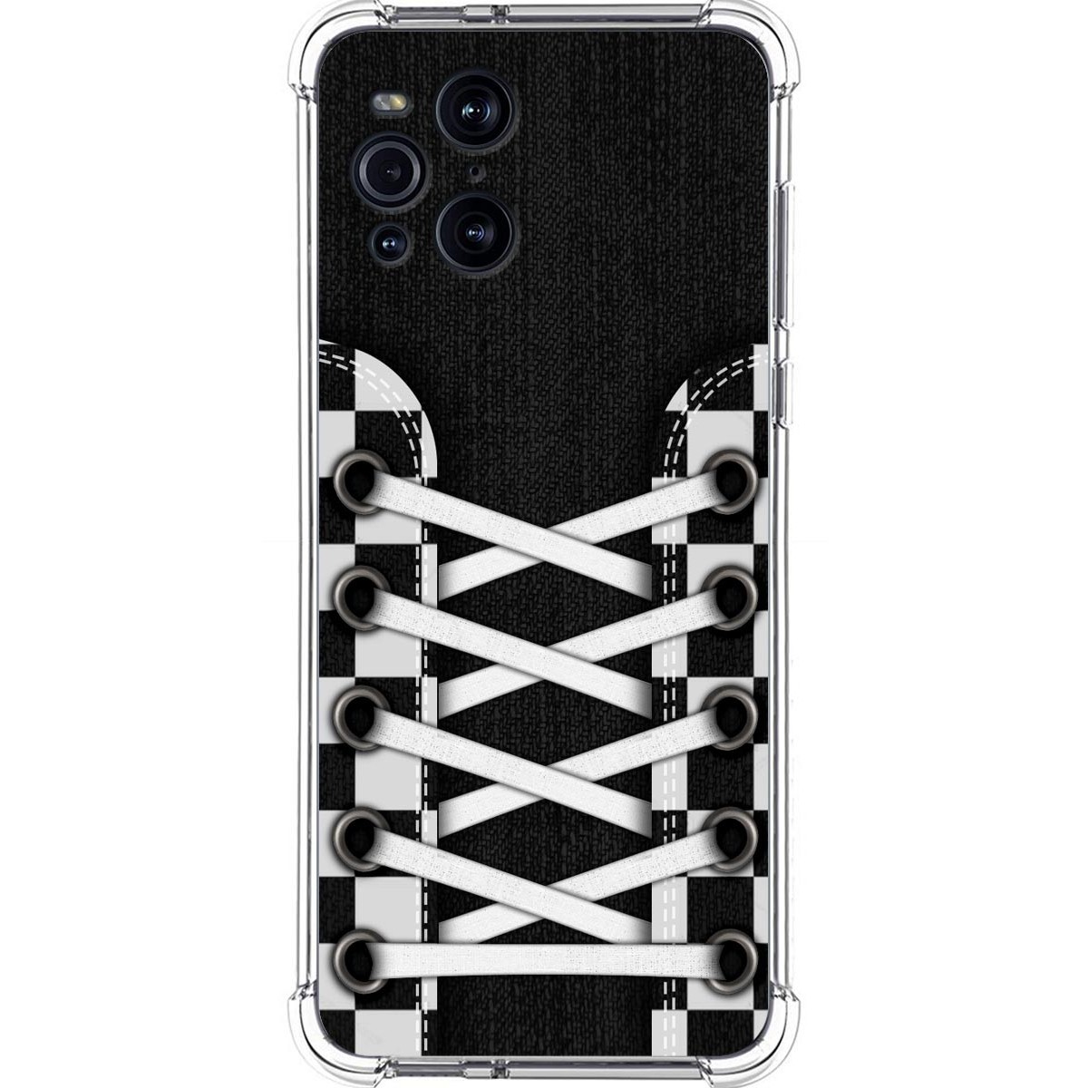Funda Silicona Antigolpes para Oppo Find X3 Pro 5G diseño Zapatillas 03 Dibujos