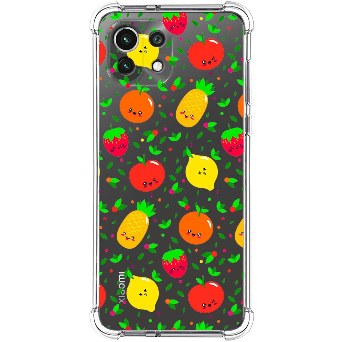 Funda Silicona Antigolpes para Xiaomi Mi 11 Lite 4G / 5G / 5G NE diseño Frutas 01 Dibujos