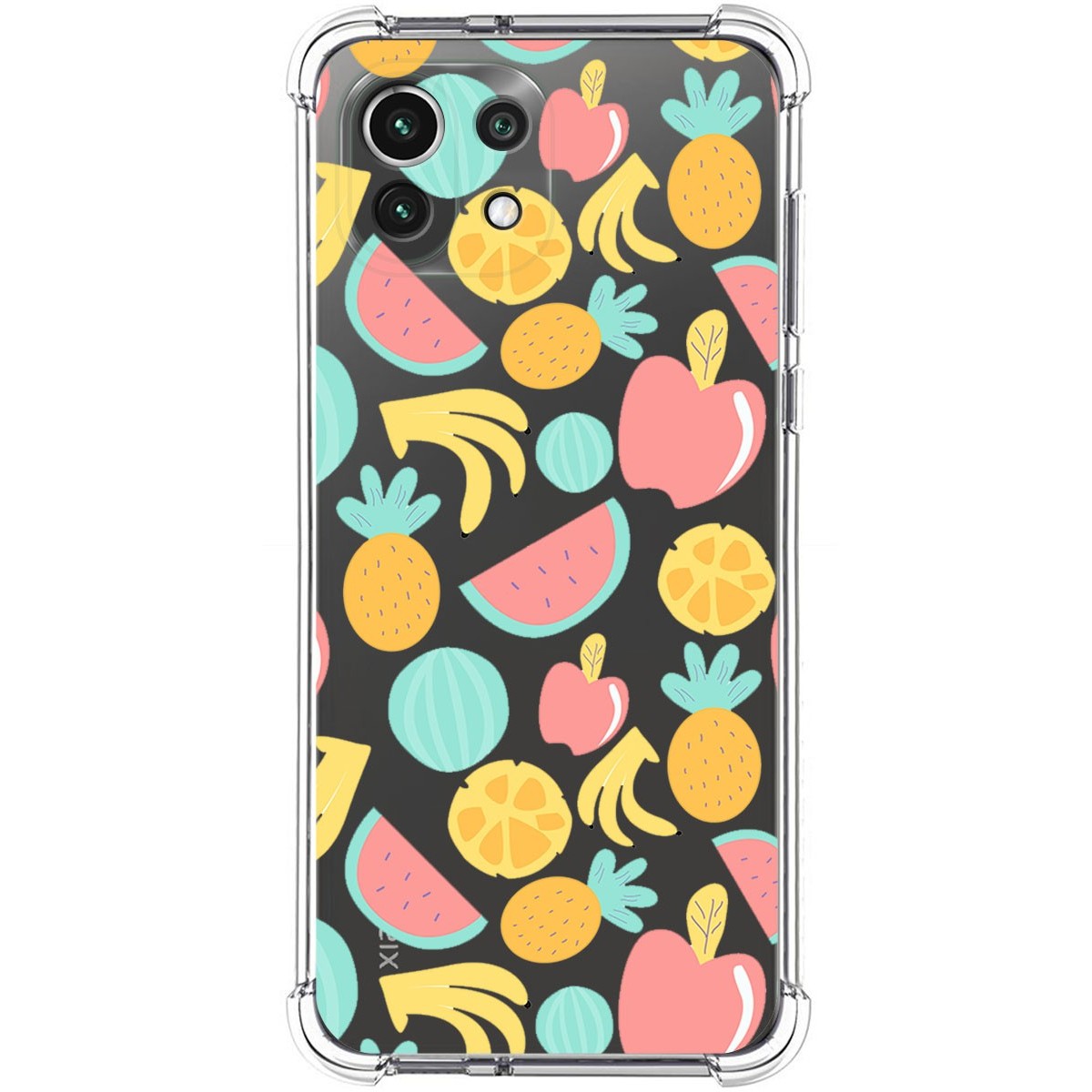 Funda Silicona Antigolpes para Xiaomi Mi 11 Lite 4G / 5G / 5G NE diseño Frutas 02 Dibujos