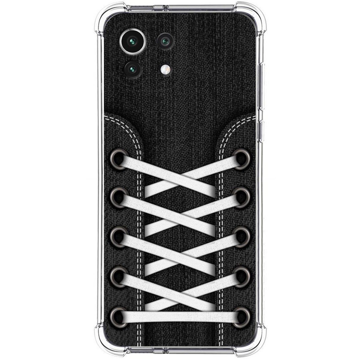 Funda Silicona Antigolpes para Xiaomi Mi 11 Lite 4G / 5G / 5G NE diseño Zapatillas 02 Dibujos