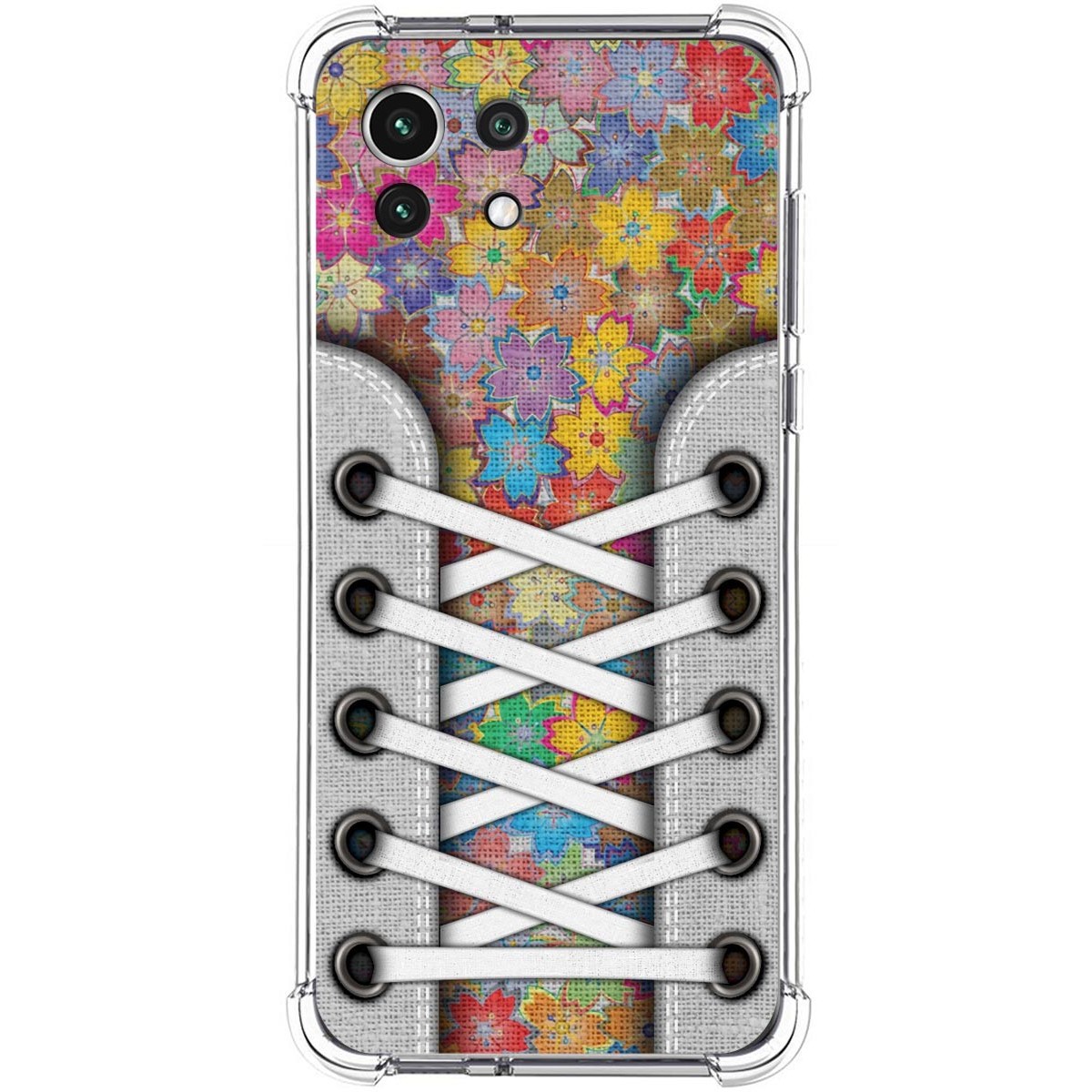 Funda Silicona Antigolpes para Xiaomi Mi 11 Lite 4G / 5G / 5G NE diseño Zapatillas 05 Dibujos