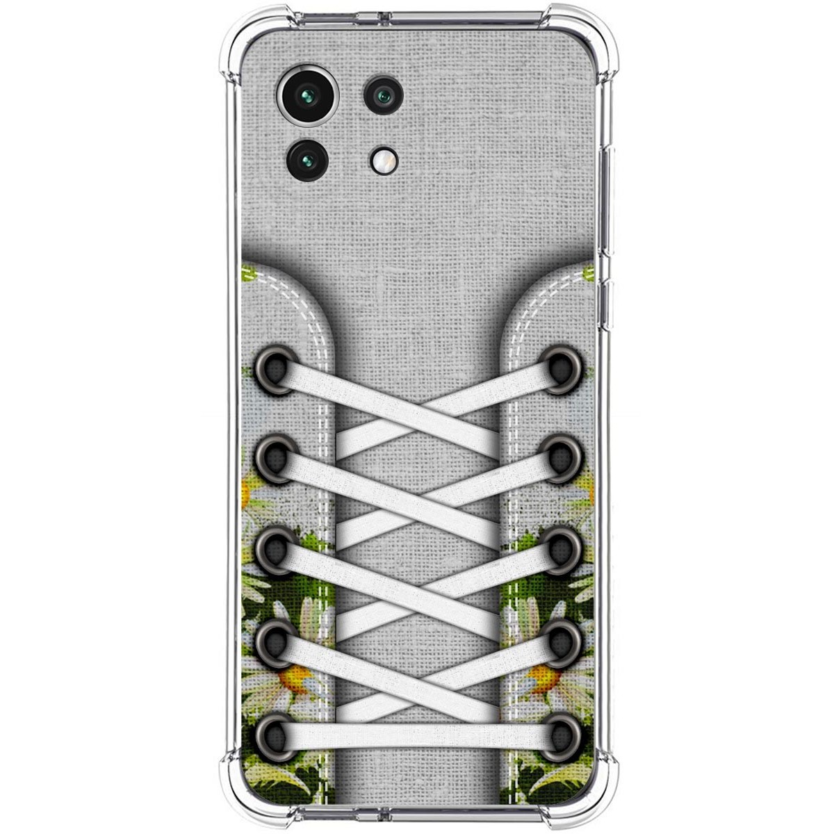 Funda Silicona Antigolpes para Xiaomi Mi 11 Lite 4G / 5G / 5G NE diseño Zapatillas 08 Dibujos