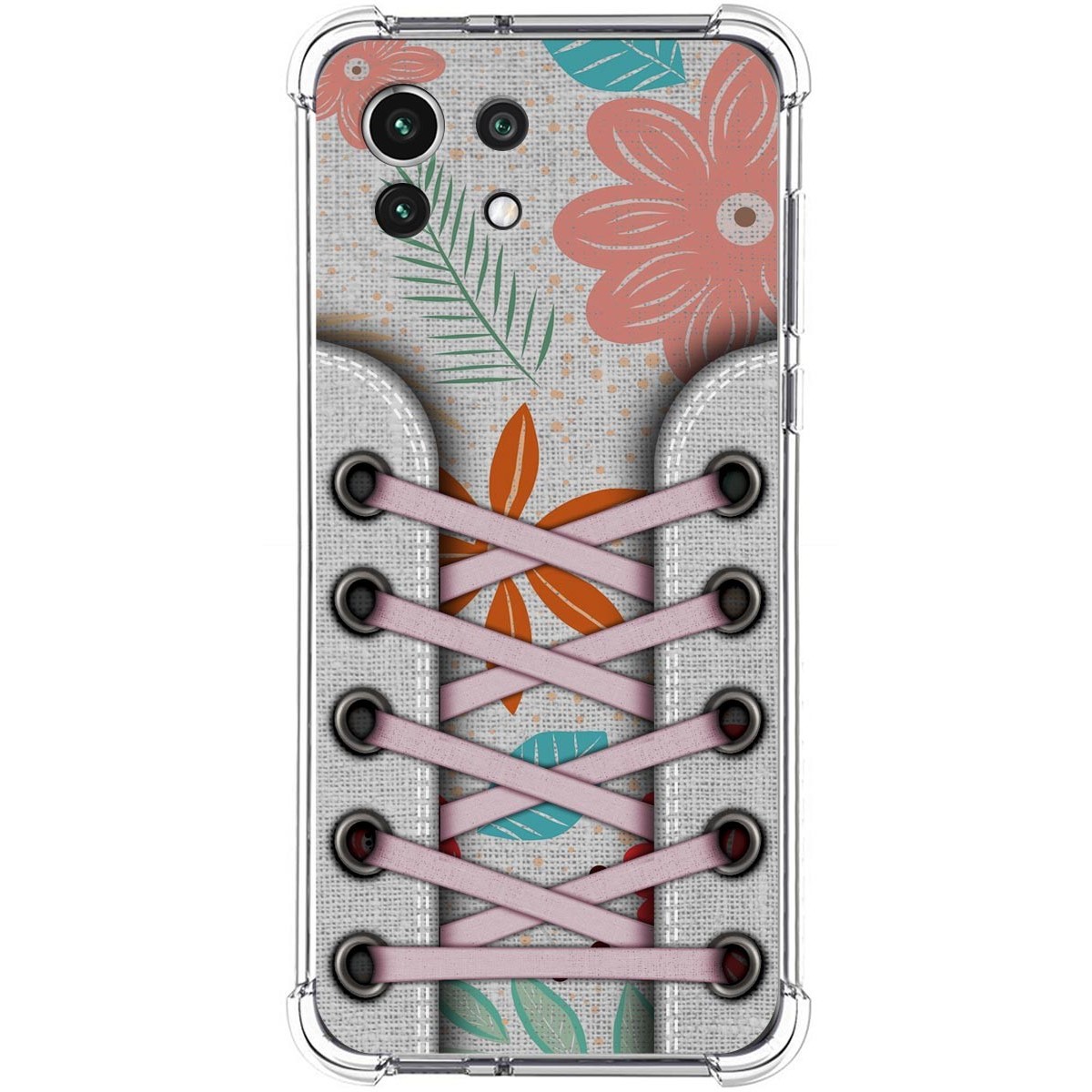Funda Silicona Antigolpes para Xiaomi Mi 11 Lite 4G / 5G / 5G NE diseño Zapatillas 09 Dibujos