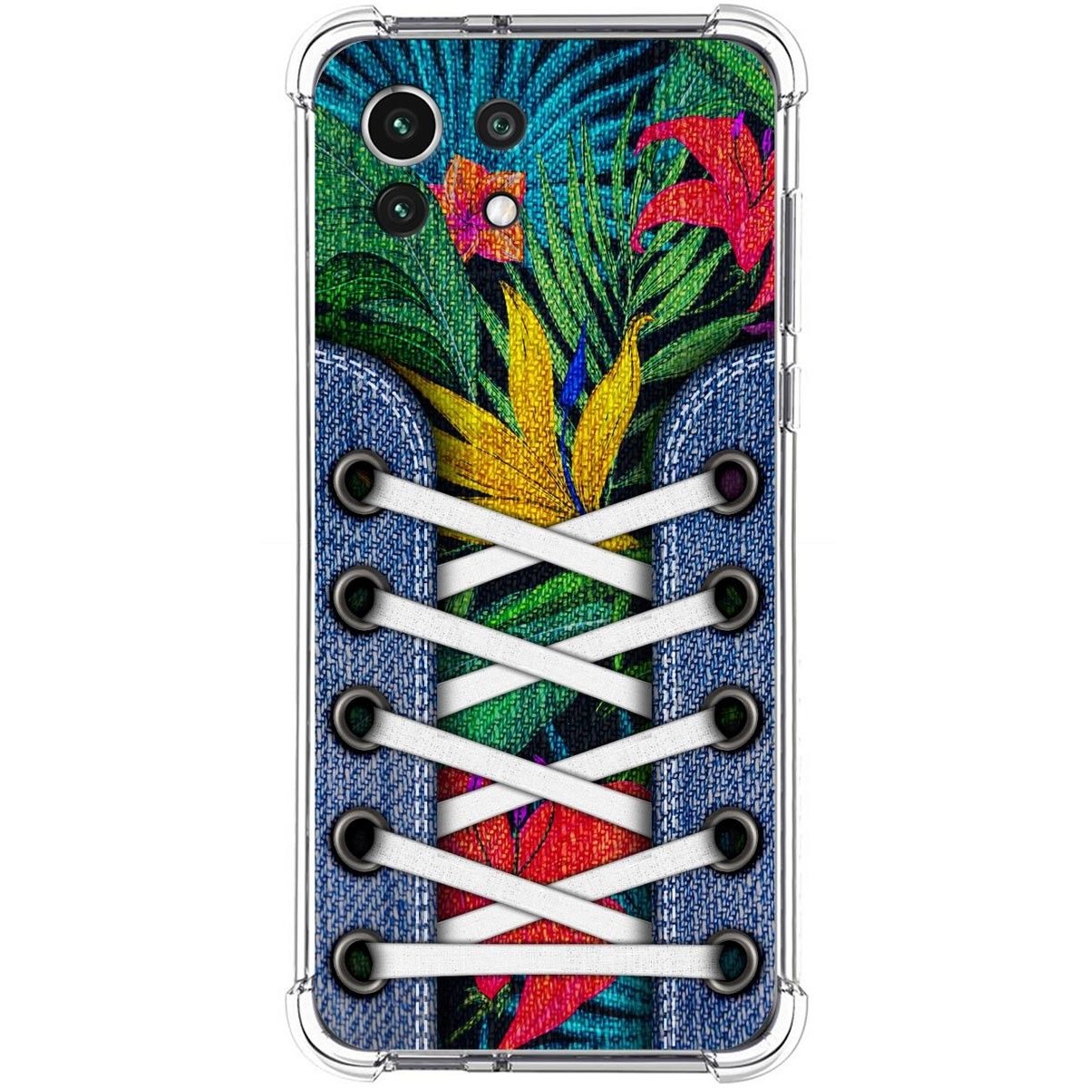 Funda Silicona Antigolpes para Xiaomi Mi 11 Lite 4G / 5G / 5G NE diseño Zapatillas 12 Dibujos