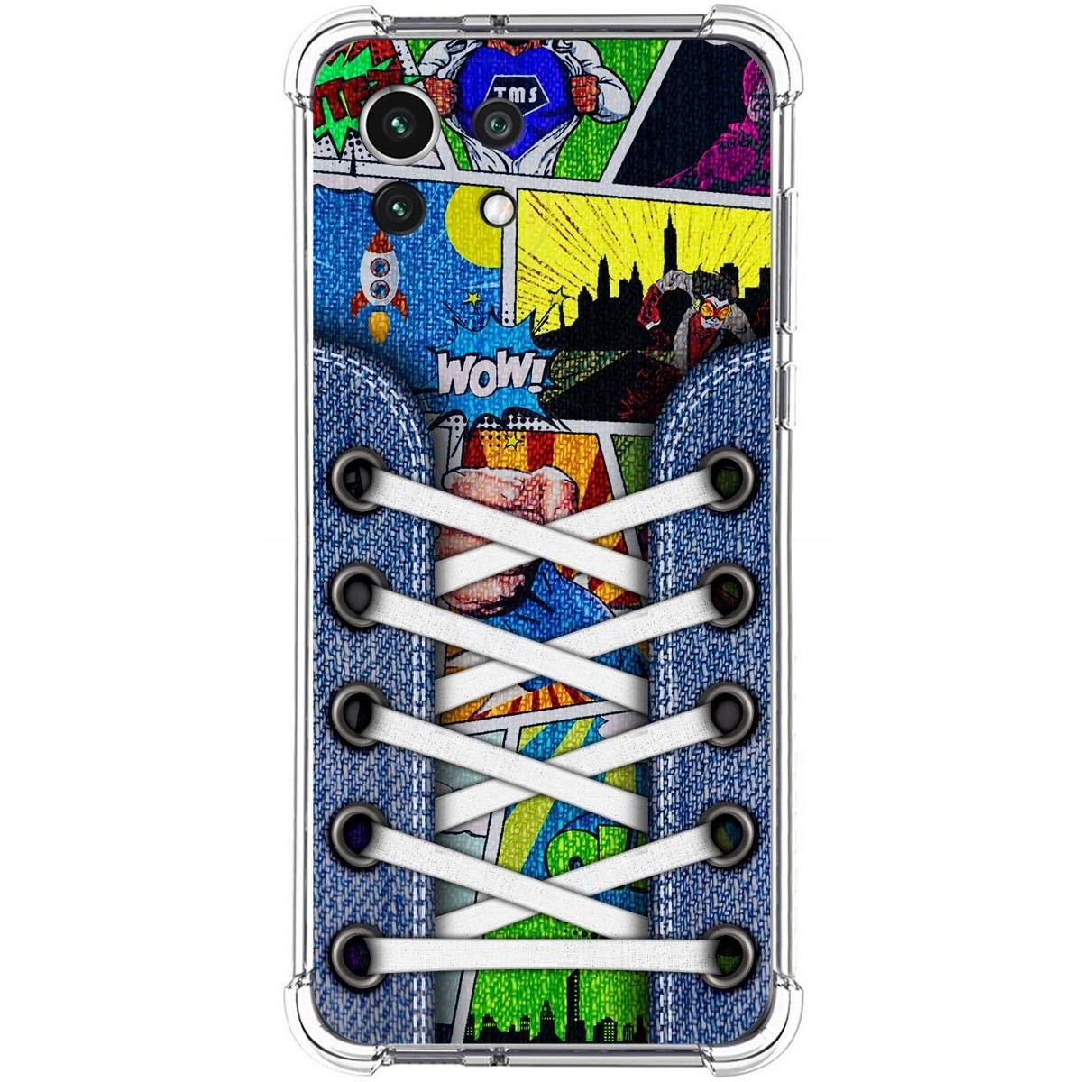 Funda Silicona Antigolpes para Xiaomi Mi 11 Lite 4G / 5G / 5G NE diseño Zapatillas 14 Dibujos